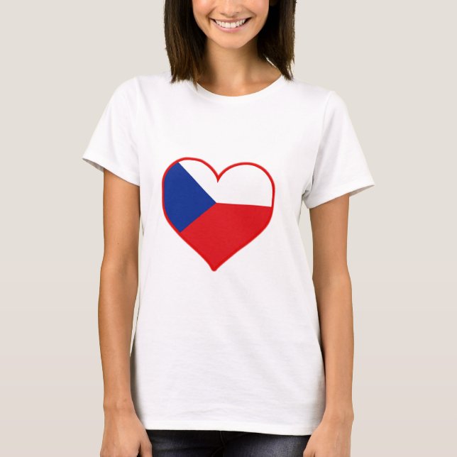 Tschechische Liebe T-Shirt (Vorderseite)