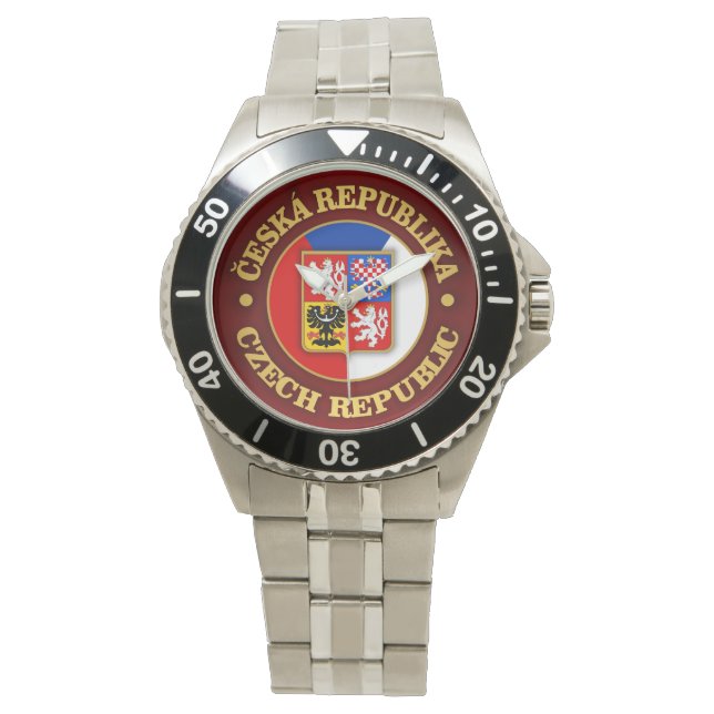 Tschechische Republik Armbanduhr (Vorderseite)