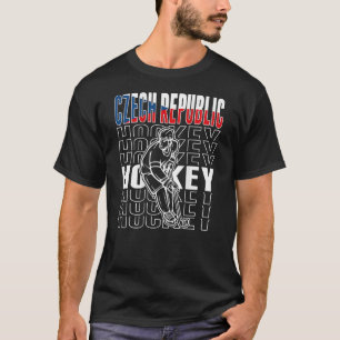 Tschechische Republik Eishockeyfans Tschechische T-Shirt