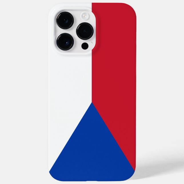 Tschechische Republik Flagge Case-Mate iPhone Hülle (Rückseite)
