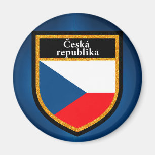 Tschechische Republik-Flagge Magnet