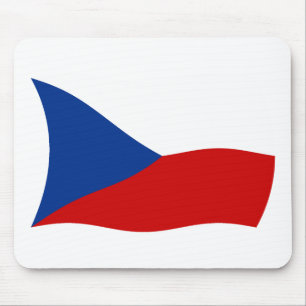 Tschechische Republik Flagge Mauspad