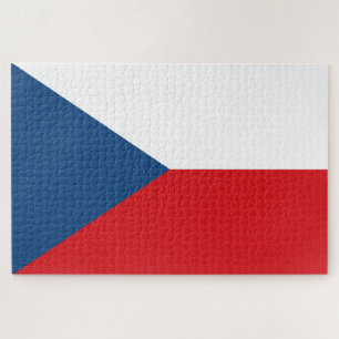Tschechische Republik Flagge Puzzle