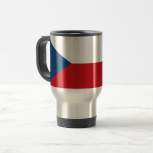 Tschechische Republik Flagge Reisebecher