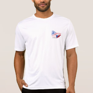 Tschechische Republik Flagge T-Shirt