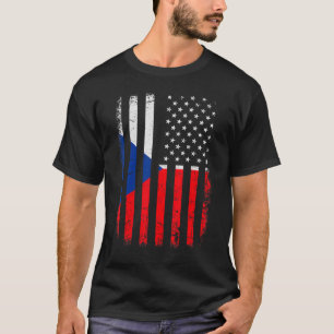 Tschechische Republik Flagge Tschechische Republik T-Shirt