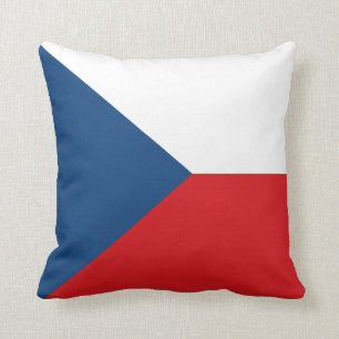 Tschechische Republik-Flaggenkissen Kissen