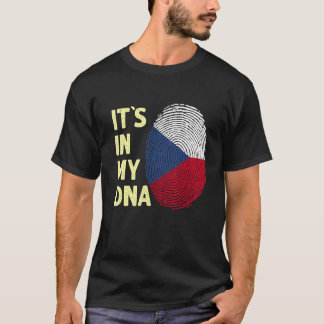 Tschechische Republik in meinem DNA-Tschechischen  T-Shirt