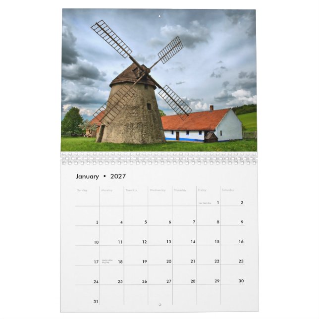 Tschechische Republik - Kalender 2011 (Jan 2027)