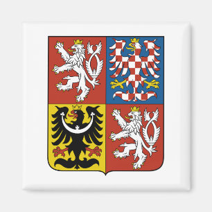 tschechische republik land wappen symbol emblem fl magnet
