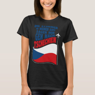 Tschechische Republik Lion Prag Beer Tschechien T-Shirt