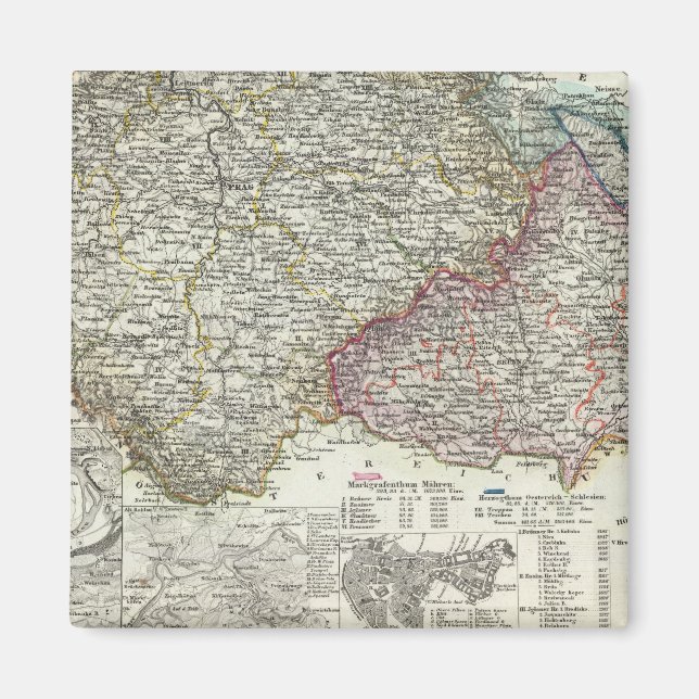 Tschechische Republik Magnet (Vorne)