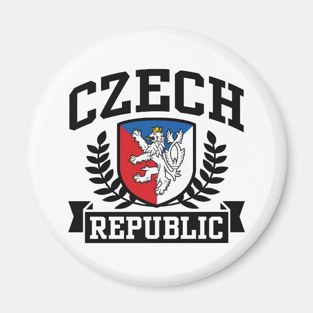 Tschechische Republik Magnet (Vorne)