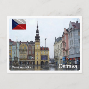Tschechische Republik - Ostrava - Postkarte