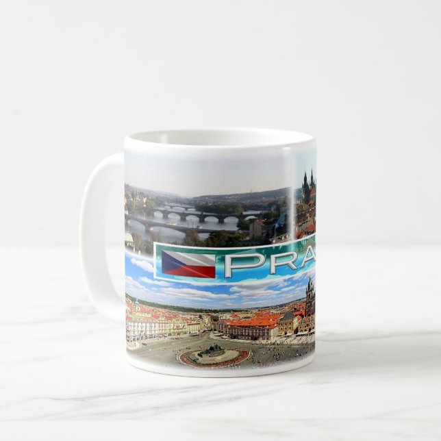 Tschechische Republik - Prag - Prag - Praha - Kaffeetasse (Vorderseite Links)