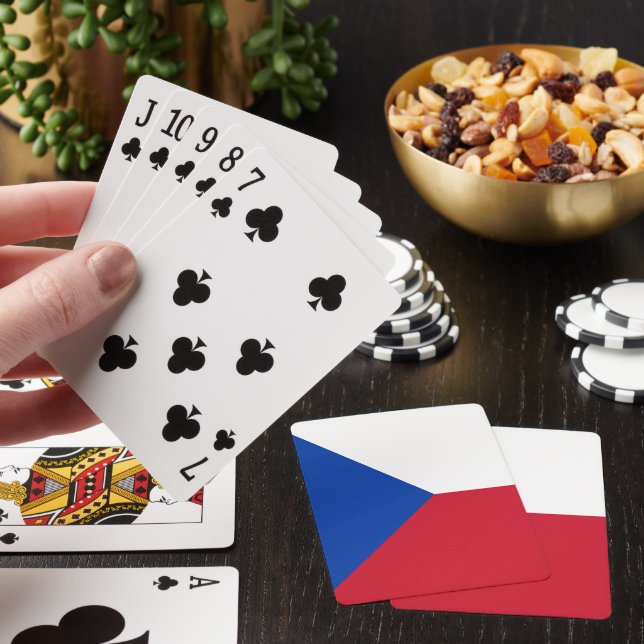 Tschechische Republik Spielkarten (In Situ)