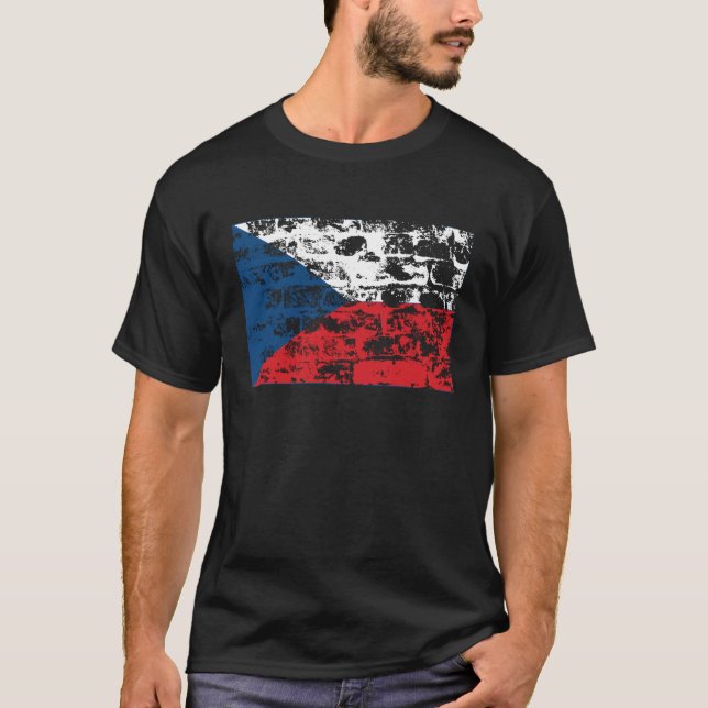 Tschechische Republik T-Shirt (Vorderseite)