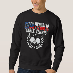 Tschechische Republik Tischtennis Tschechischer Sweatshirt