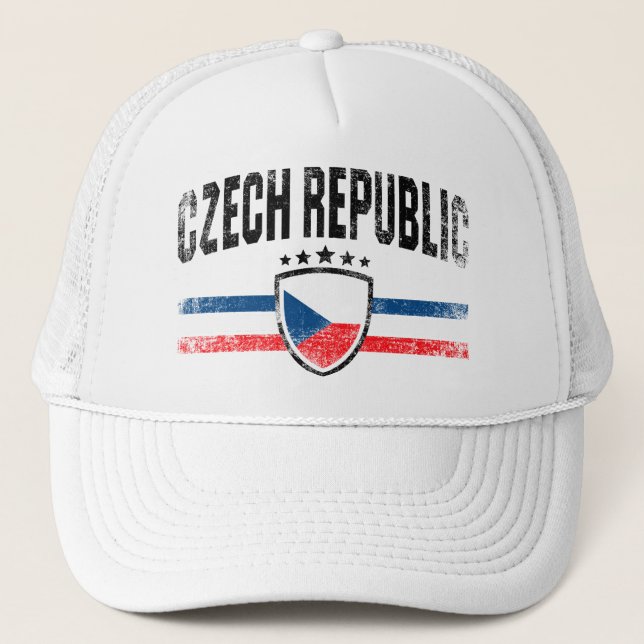 Tschechische Republik Truckerkappe (Vorderseite)
