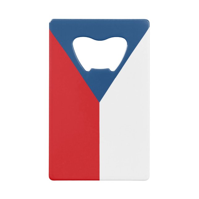 Tschechische Republik Wappen Geldbeutel Flaschenöffner (Vorderseite)