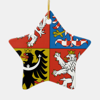 Tschechische Republik Wappen Keramikornament