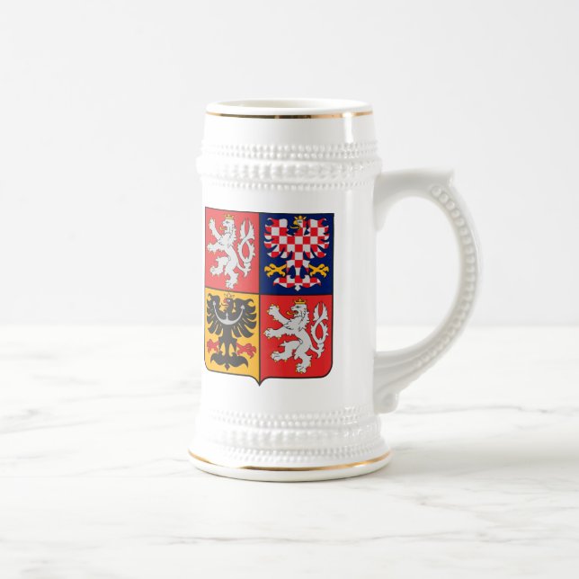 Tschechische Republik-Wappen Tasse (Rechts)