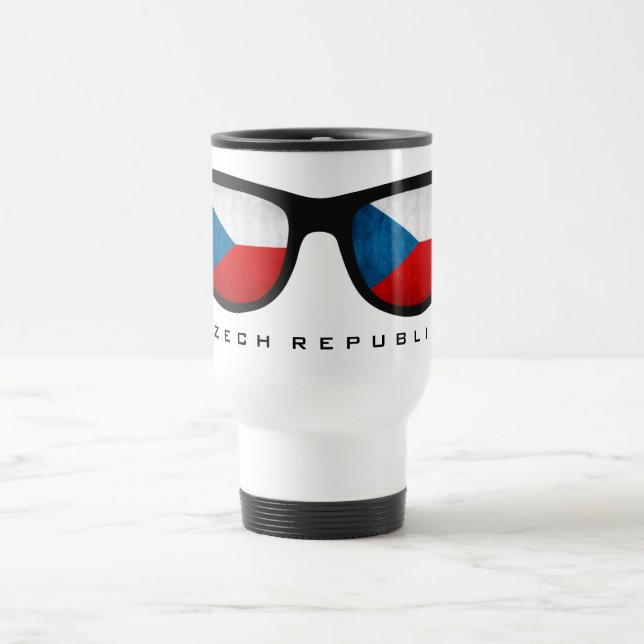 Tschechische Shades-Tasse Reisebecher (Mittel)