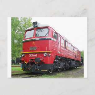 tschechischer Diesel Postkarte