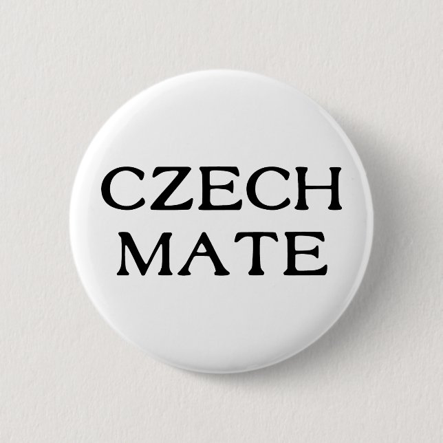 Tschechischer Kamerad Button (Vorderseite)