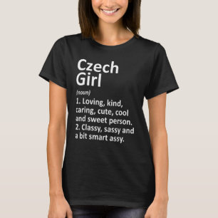 TSCHECHISCHES MÄDCHEN TSCHECHISCHE REPUBLIK   Land T-Shirt