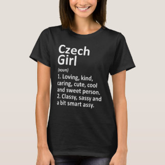 TSCHECHISCHES MÄDCHEN TSCHECHISCHE REPUBLIK Land T-Shirt
