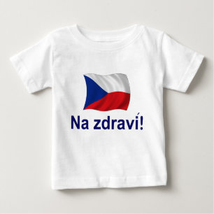 Tschechisches Na jdravi! Baby T-shirt