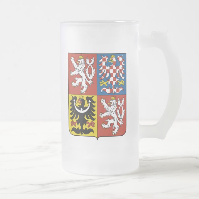 Tschechisches Wappen Tasse (Rechts)
