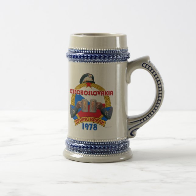 Tschechoslowakei Spring Break 1978 Tasse (Rechts)