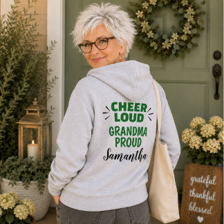 Tscheer laut personalisiertes Oma-Tscheer-Sweatshi Hoodie