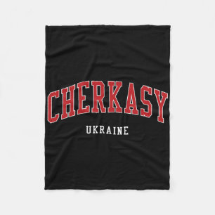 Tscherkassy Ukraine Hochschule Universitätsstil Fleecedecke