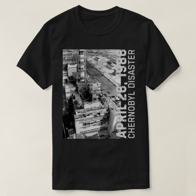 Tschernobyl-Katastrophe 1986 T-Shirt (Design vorne)