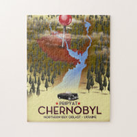 Tschernobyl, Pripyat, ukrainischer Reiseausdruck