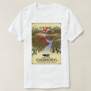Tschernobyl, Prypjat, Ukraine Reise Druck T-Shirt