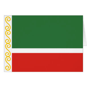 Tschetschenien-Flagge