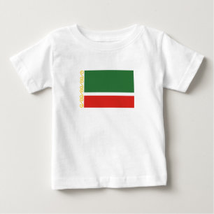 Tschetschenien-Flagge Baby T-shirt