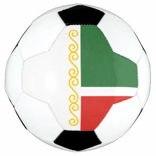 Tschetschenien-Flagge Fußball