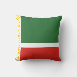 Tschetschenien-Flagge Kissen