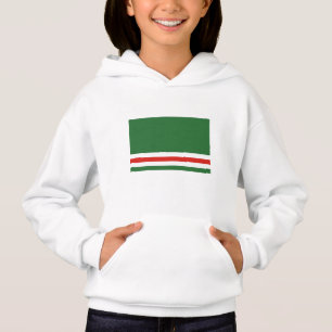 Tschetschenische Flagge Hoodie