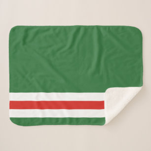 Tschetschenische Flagge Sherpadecke