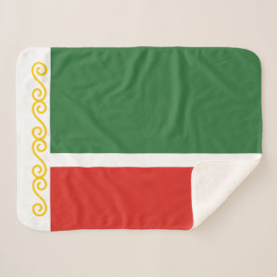Tschetschenische Flagge Sherpadecke
