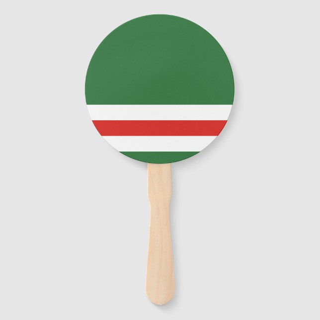 Tschetschenische Republik Ichkeria Flaggenstaat Se Fächer (Vorderseite)