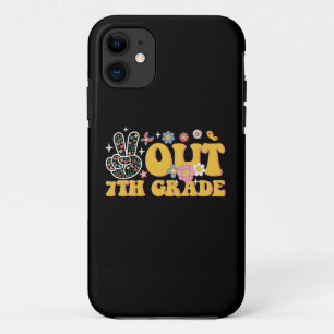 Tschüss 7. Klasse Groovy Letzter Schultag Case-Mate iPhone Hülle