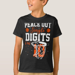 Tschüss einstellige Zahl, ich bin 10 Geburtstags T T-Shirt