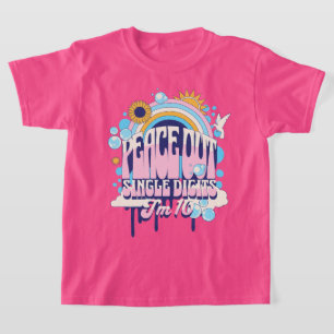 Tschüss einstellige Zahlen, ich bin 10 zehntes Geb T-Shirt
